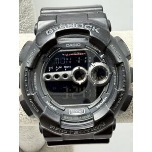 Casio G-Shock GD-100 New Battery Mod 3263 48MM 8.5" Black Military Mens Watch